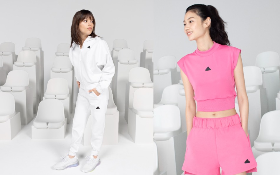 Jenna Ortega y Hoyeon Jung protagonizan la nueva colección Z.N.E de adidas  - RYOKO MAGAZINE