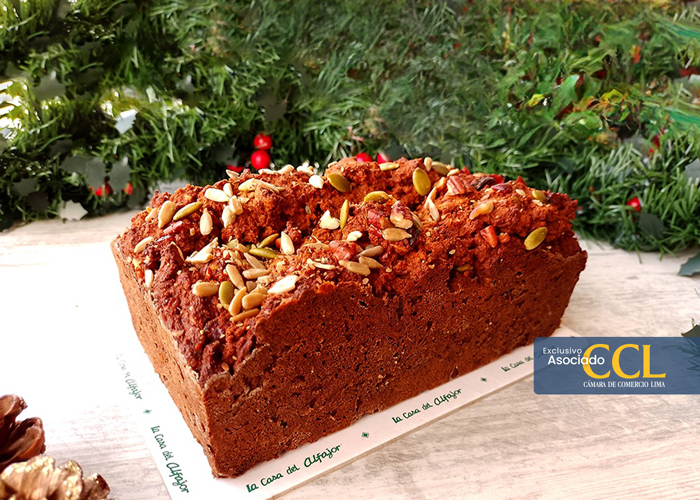 La Casa del Alfajor presenta queque navideño saludable de edición limitada